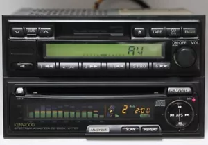 Sintonizador de casete genuino Nissan CD KENWOOD R32/S13 Late R33/R34/S14/S15/A32/A31 - Imagen 1 de 8