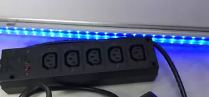 5 Socket IEC Extension UNIT AND PSU 10A 250v #50 - Picture 1 of 1