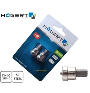 Högert PH2 Trockenbau Bits Bit Set für Rigips Gipskarton Trockenbaubit. 2-er Set - Bild 1 von 5