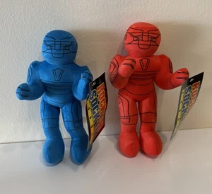 NEW Rock’em Sock’em Robots Plush Red Blue Boxing Figures Toy Factory 2024 - Picture 1 of 3