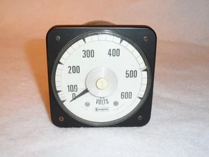 Crompton AC Amp Meter 077-08V 600V /08VA SJ9J - Picture 1 of 4