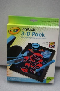 Crayola DigiTools 3D Effects Pack for iPad Digital Coloring Designs Model 951011 - Picture 1 of 4