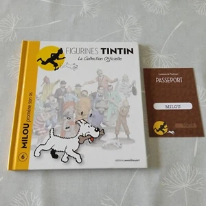 Figurines TINTIN résine collection – livre + passeport – 6 - Milou avec os - Imagen 1 de 1