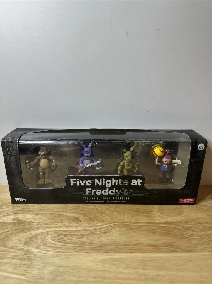 Minifigura Funko Five Nights at Freddy's Nightmare de 2 pulgadas paquete de 3 defectos de vinilo Foto 1 de 4