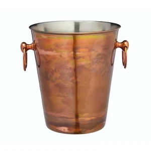 Stainless Steel Iridescent Copper-Coloured Sparkling Wine Bucket - Picture 1 of 2