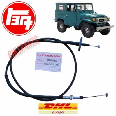CONJUNTO CABLE ACELERADOR TOYOTA LAND CRUISER FJ40 FJ43 FJ45 72-80 Foto 1 de 4
