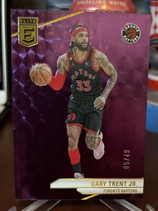 2023-24 Donruss Elite Basketball Gary Trent Jr. Purple /49 Toronto Raptors - Picture 1 of 2