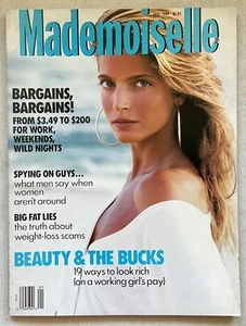 MADEMOISELLE Magazine - Jan 1989 Issue w/ Stephanie Seymour Melanie Griffith VGC - Picture 1 of 10