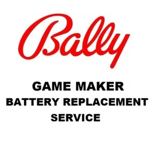 Bally GAME MAKER Battery Replacement Service - Picture 1 of 4