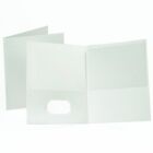 Oxford Twin Pocket Folders - Letter - 8.50" X 11" - 100 Sheet Capacity - 2