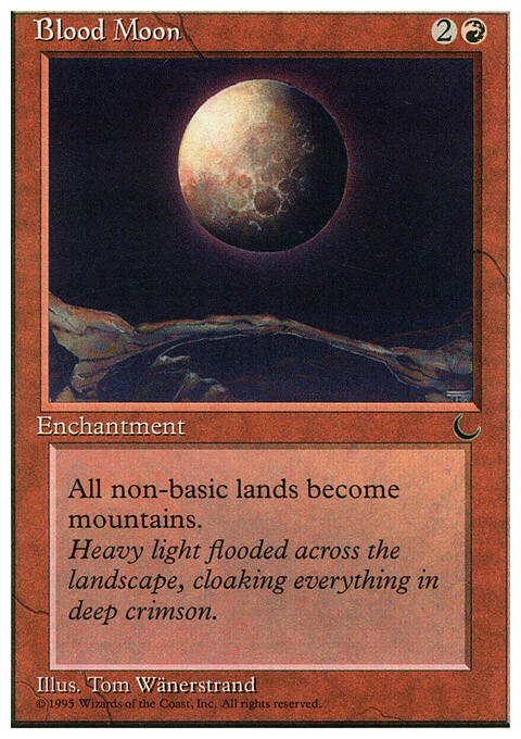 MTG Magic the Gathering Blood Moon (46/125) Chronicles LP - Image 1 of 1
