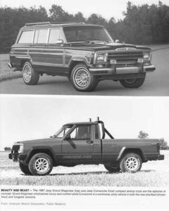1987 Jeep Grand Wagoneer and Comanche Chief Press Photo 0047 - Picture 1 of 1