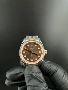 Reloj atemporal clásico Pascal Diamante Caja 31mm - Elegante reloj de vestir - Imagen 1 de 18