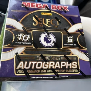 2023-24 Panini Select Premier League Soccer Factory Sealed 6 Pack MEGA Box -HOT - Picture 1 of 2