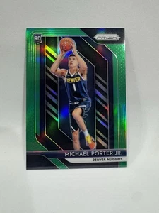 2018-19 Panini Prizm - Michael Porter Jr. #32 Green Prizm (RC) - Picture 1 of 2