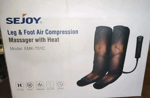 SEJOY HEAT  Leg Air Massager for Circulation and Relaxation Foot & Calf Massage  - Picture 1 of 3