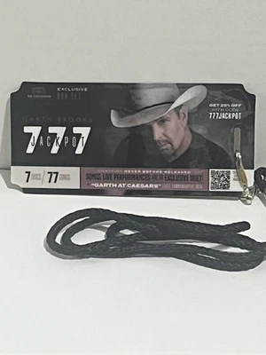 Garth Brooks Golden Ticket Lanyard Las Vegas Souvenir Caesars Palace 2024 Foto 1 de 4