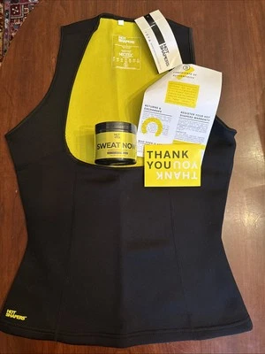 Hot Shapers Cami Women Neoprene Calorie Burn Fabric L & Sweat Now Gel - Image 1 of 4