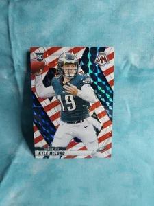 Kyle McCord 2025 Panini Mosaico Calcio Striscia Rossa e Bianca Prizm RC SP #352 - Foto 1 di 3