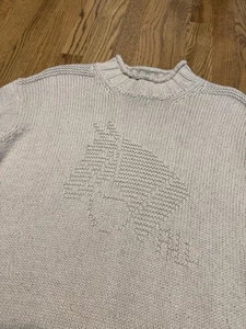 Vintage Lauren Ralph Lauren Equestrian Horse Roll Neck Sweater Women’s Size Med - Picture 1 of 8