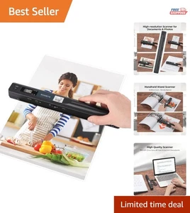 High-Resolution Portable Scanner for A4 Documents - Lightweight & Fast Scanning - Afbeelding 1 van 11