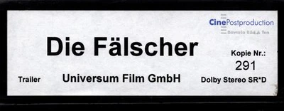 Kino # 35mm # Trailer # Die Fälscher # Flat # Trailer # 2006 - Bild 1 von 4