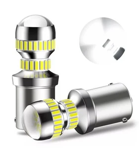 380 Bay15d Brake Tail Light Bulbs Reverse Light Bulbs Led White 1157 Indicator - Picture 1 of 12