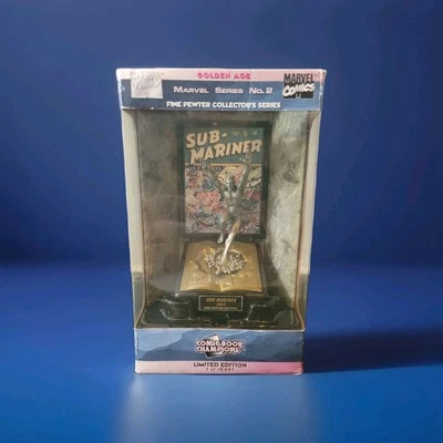 Figura de peltre fino Sub Mariner de Marvel Comics nueva en caja Foto 1 de 4