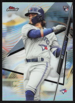 2020 Topps Finest Rookie Refractor #27 Bo Bichette Toronto Blue Jays - Image 1 of 2