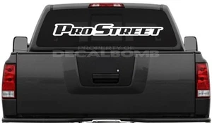 Pro Street "outline" vinyl windshield decal sticker race et slick tree light - Picture 1 of 2