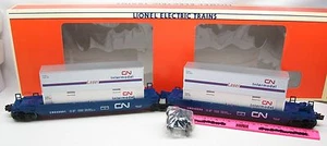 Lionel 6-16912 Canadian National Maxi-stack Flatcar TTUX - Picture 1 of 5