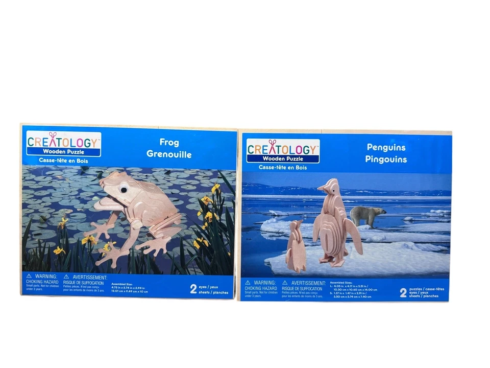 Creatology 3d Wooden Puzzle Kit Eagle on Globe Craft Construction