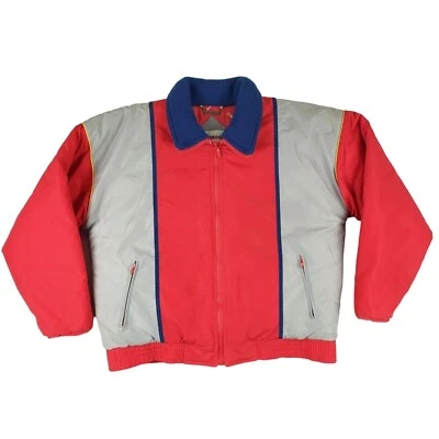 Chaqueta De Colección McGregor Hombres Grande Nylon Aislado Puffer Retro Años 90 Hippie Cremallera Foto 1 de 4