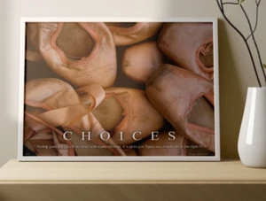 Ballet Motivational Poster Art Print Kids Girls Room Dance Studio Wall Decor - Picture 1 of 7