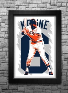 AL KALINE art print/poster DETROIT TIGERS FREE S&H! JERSEY B2G2 - Picture 1 of 5