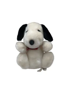 "Peanuts Snoopy United Features Syndicate Sentado Juguete de Peluche Suave Perro de Peluche 5""" - Imagen 1 de 9