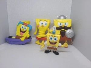 Spongebob Schwammkopf Figuren Konvolut 4 Stück. Bk, McDonalds & Imaginext. Siehe Bilder. - Bild 1 von 9