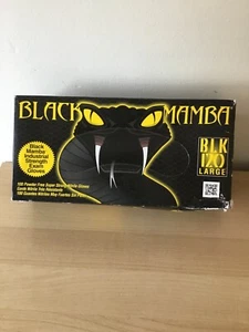 BLACK MAMBA HEAVY DUTY INDUSTRIAL STRENGTH NITRILE MECHANICS EXAM GLOVES - LARGE - Picture 1 of 3