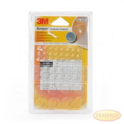 3 M Elastikpuffer & Anschlagdämpfer selbstklebend | Abstandshalter aus Silikon - Bild 1 von 4