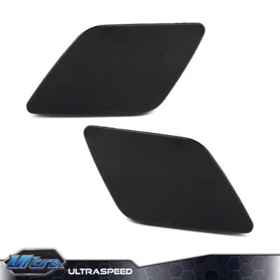 Left & Right Side Fit For 2005-2008 Audi A6 Quattro Headlight Washer Cover Cap Foto 1 de 4