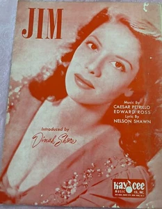 JIM Music By Caesar Petrillo Edward Ross - Picture 1 of 1