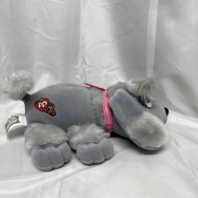 Cachorros Libra Cachorros Meneando 11" Gris Peluche Perro Ladridos Moveos Cola 2000 Jakks Pacific Foto 1 de 4