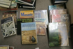 Lot of 16 Vintage Books Archaeology of Holy Land Israel Jewish Judaica Judaism - Picture 1 of 6