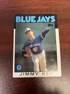 1986 Topps Toronto Blue Jays Baseball Card #545 Jimmy Key Combined Shipping - Picture 1 of 1