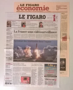 LE FIGARO N°18 966 du 27/07/2005 - Retour des Américains dans l'espace (Discover - Foto 1 di 8