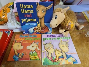 Llama Llama Book Lot - 3 Books & Plush Llama - Picture 1 of 2