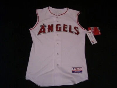 Anaheim Angels Authentic Majestic MLB  Sleeveless Baseball Jersey, Size 48 - Image 1 of 4