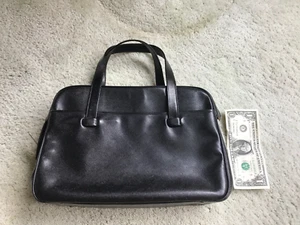 Vintage ASTRID Black Leather Purse Bag Handbag -Never Used - Picture 1 of 8