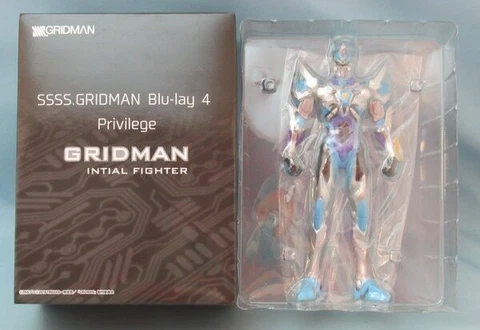 FINE CLOVER Blu Ray Bonus GRIDMAN / INITIAL FIGHTER Sofubus Cover