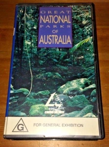 Great National Parks Of Australia VHS + FREE DVD ~ RARE U.S. Version - Picture 1 of 3